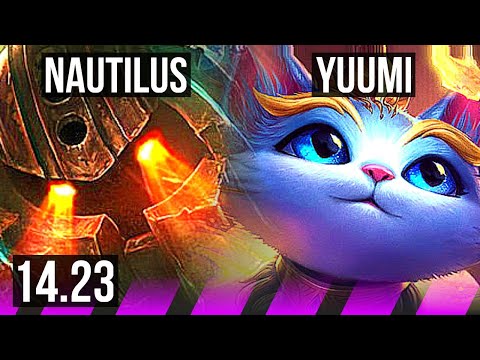 NAUTILUS & Jhin vs YUUMI & Smolder (SUP) | 0/1/21 | KR Master | 14.23