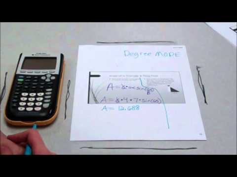 Slide 11 Area of a Triangle & Flag Pole