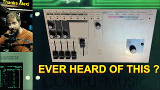 Video thumbnail for Making music with Roland's CMU-800 w/ a Alex Ball history lesson by Stazma