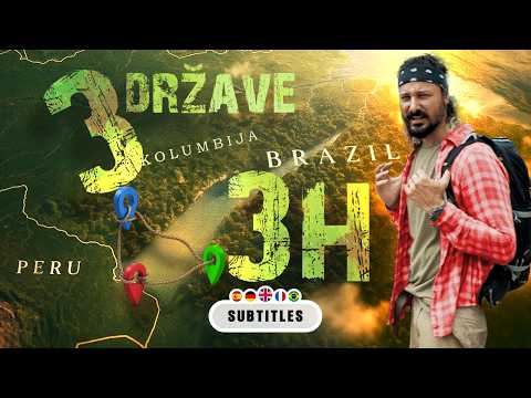 3 Countries in 3 Hours! I Crossed the Most Dangerous Triple Border in the Amazon