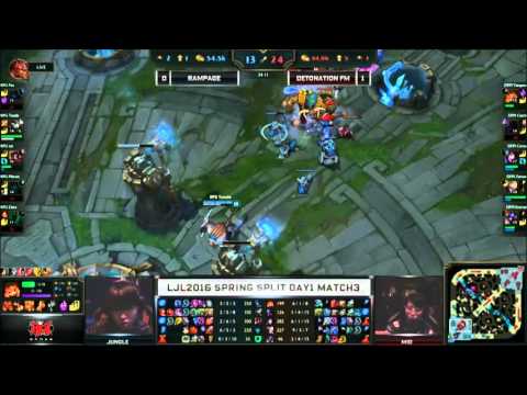 LJL Spring 2016 DFM vs. RPG Week 1 Highlights