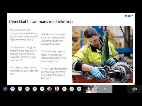 SKF Norge app Bearing Assist och DialSet