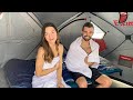 Canoe Ice Camping With My GF Her First Polar Dip