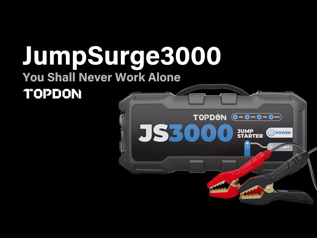 شاحن بطارية متنقل 3000 امبير Car Battery Charger