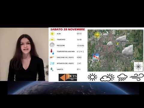 Previsioni meteo Parma 28 e 29 nov. 2020 - studenti di Logistica -Itis Leonardo Da Vinci Parma