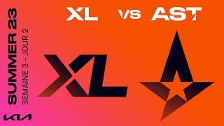 LEC Summer Split 2023 - W3D2 - XL vs AST