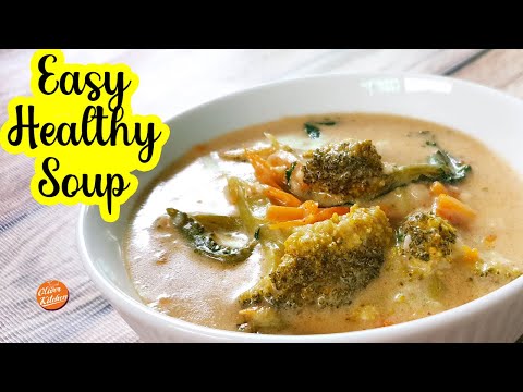 Healthy Soup Recipe easy + affordable | Easy Dinner Idea | Oliver Kitchen
