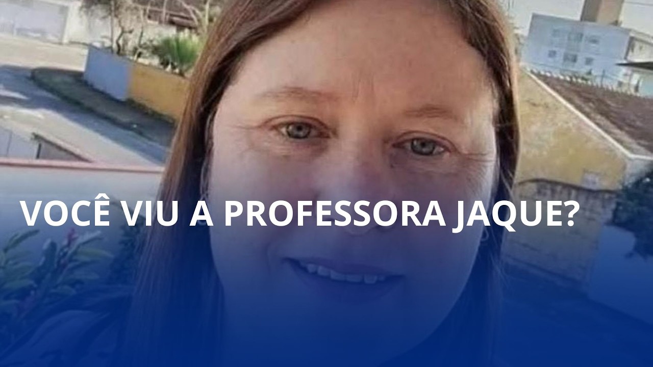 Professora de Agrolândia está desaparecida; família pede ajuda para encontrá-la