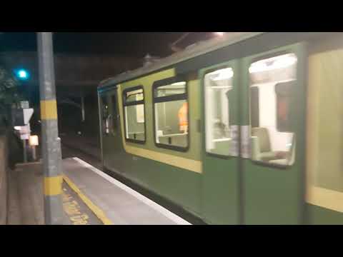 Dart class 8300 leaving Dalkey bound for malahide running 20 mins late due to timetables messed up