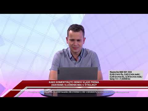 TV REPLIKA 18.07.2023. - KAKO KOMENTIRATE ODNOS VLADE PREMA (SUDSKIM) SLUŽBENICIMA U ŠTRAJKU?