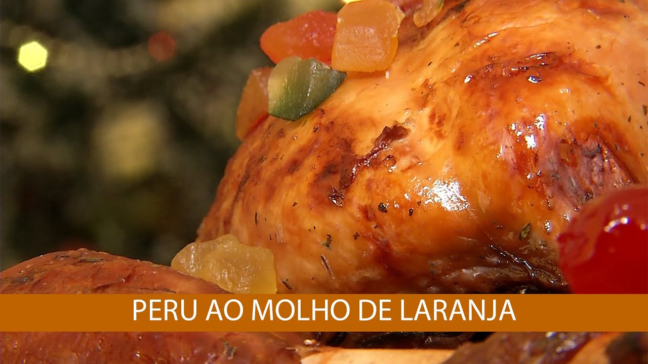 PERU AO MOLHO DE LARANJA