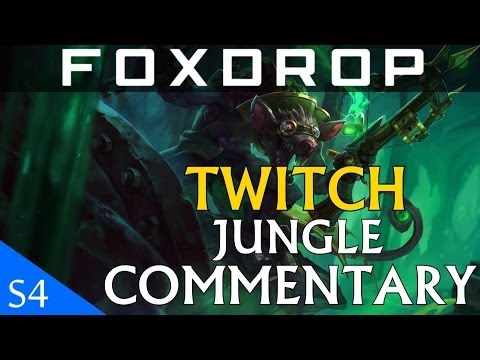 [S4] How To Solo Carry as TWITCH Jungle (Diamond Gameplay Commentary)