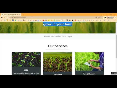 Crop Yield Fertilizer Leaf Disease in Python Projects