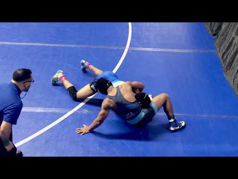 CAUSA Cadet Folkstyle State Championship finals at 160