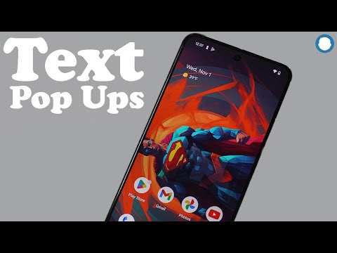 How To Enable / Disable Text Notification Pop Ups On Google Pixel 8 / 8 Pro