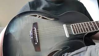 Video thumbnail for Harley Benton Nashville steel string guitar by mojomai
