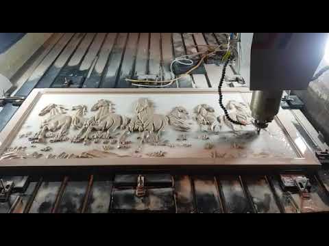 Carved Sand Stone Mural