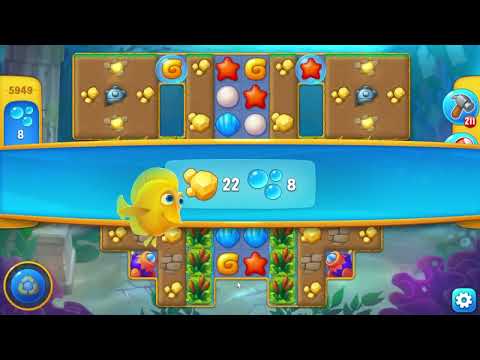 Fishdom 5949 Level - 13 moves - NO BooSTERS