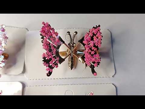 CARTELA PRESILHA BORBOLETA FLEXIVEL 4 X 6 CM