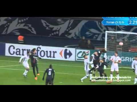 David Luiz    Paris Saint Germain vs Toulouse 1 - 1 highlight 19 01 2016 HD