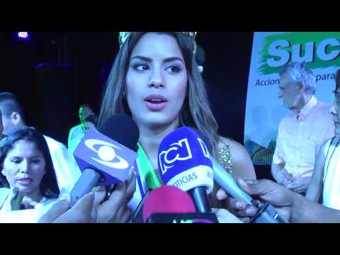 Recibimiento de la Srta. Colombia® 2014 - 2015 en Sucre 02