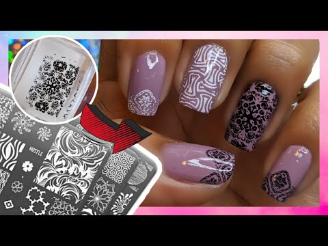 DECORACIÓN DE UÑAS Fácil con ESTAMPADOR ♥ NailArt By Andy