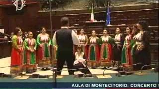 Esibizione del Coro Eufonia a Montecitorio ( integrale )