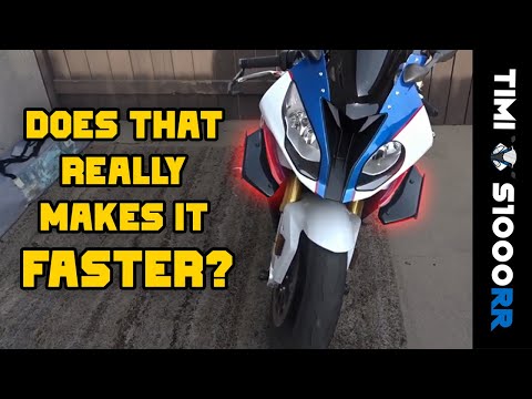 First Impression of Puig Downforce Spoilers/Winglet Bmw S1000RR 2015-2019