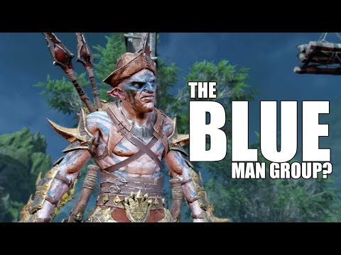 Middle Earth Shadow of War : Cool Orc Encounters & Quotes #58 THE BLUE Uruk