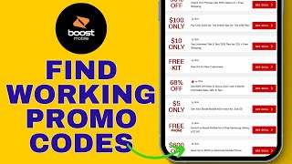 How to Redeem $100 Boost Mobile Promo Code (Working)