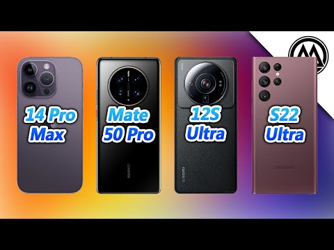 iPhone 14 Pro Max vs Huawei Mate 50 Pro vs Xiaomi 12S Ultra vs Samsung Galaxy S22 Ultra