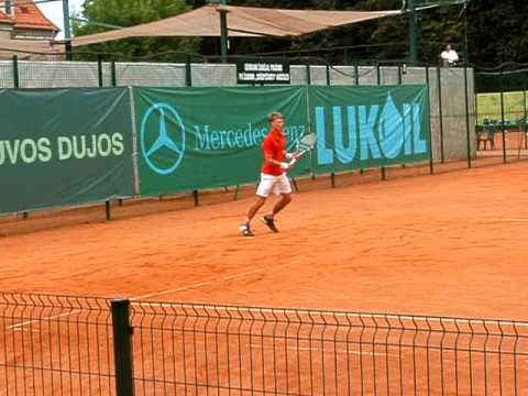 Benas Majauskas Lithuanian tennis championchip Final