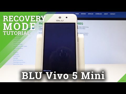 How to Enter Recovery Mode on BLU Vivo 5 Mini - Recovery System Instructions