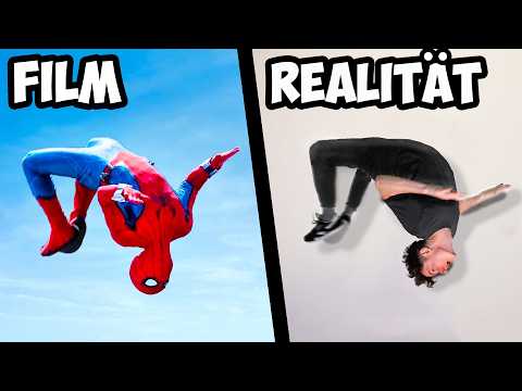 Ich mache STUNTS aus SPIDER-MAN Filmen!