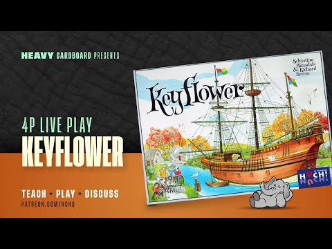 Keyflower- 4p Teaching, Play-through, & Roundtable Discussion by Heavy Cardboard