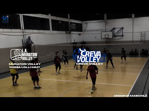 Muratori Volley Rossa Lolli MMT vs TECNOIMPIANTI CREVAVOLLEY | U15 Maschile 2025/26