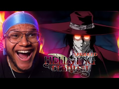 FIRST TIME WATCHING *Hellsing Ultimate Abridged!* Episodes 1-3 REACTION