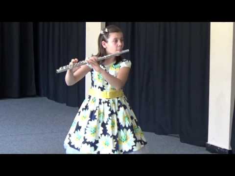 Sofia-Nicole Velinova - flute, 10 years София-Никол Велинова