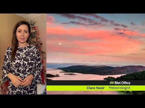 Wednesday afternoon forecast 23/12/2020