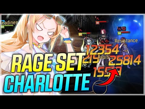 SUMMER CHARLOTTE JUST BROKE ARENA with RAGE SET!! - Epic Seven