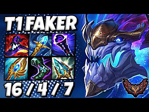 T1 Faker Aurelion Sol MID vs Ezreal - Patch 13.5 Korea Grandmaster ✅