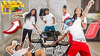 First To Sit Wins $10,000 - EXTREME Musical Chairs Challenge