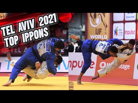 Top Judo Ippons from Tel Aviv Grand Slam 2021 柔道グランドスラムテルアビブ2021　トップ一本