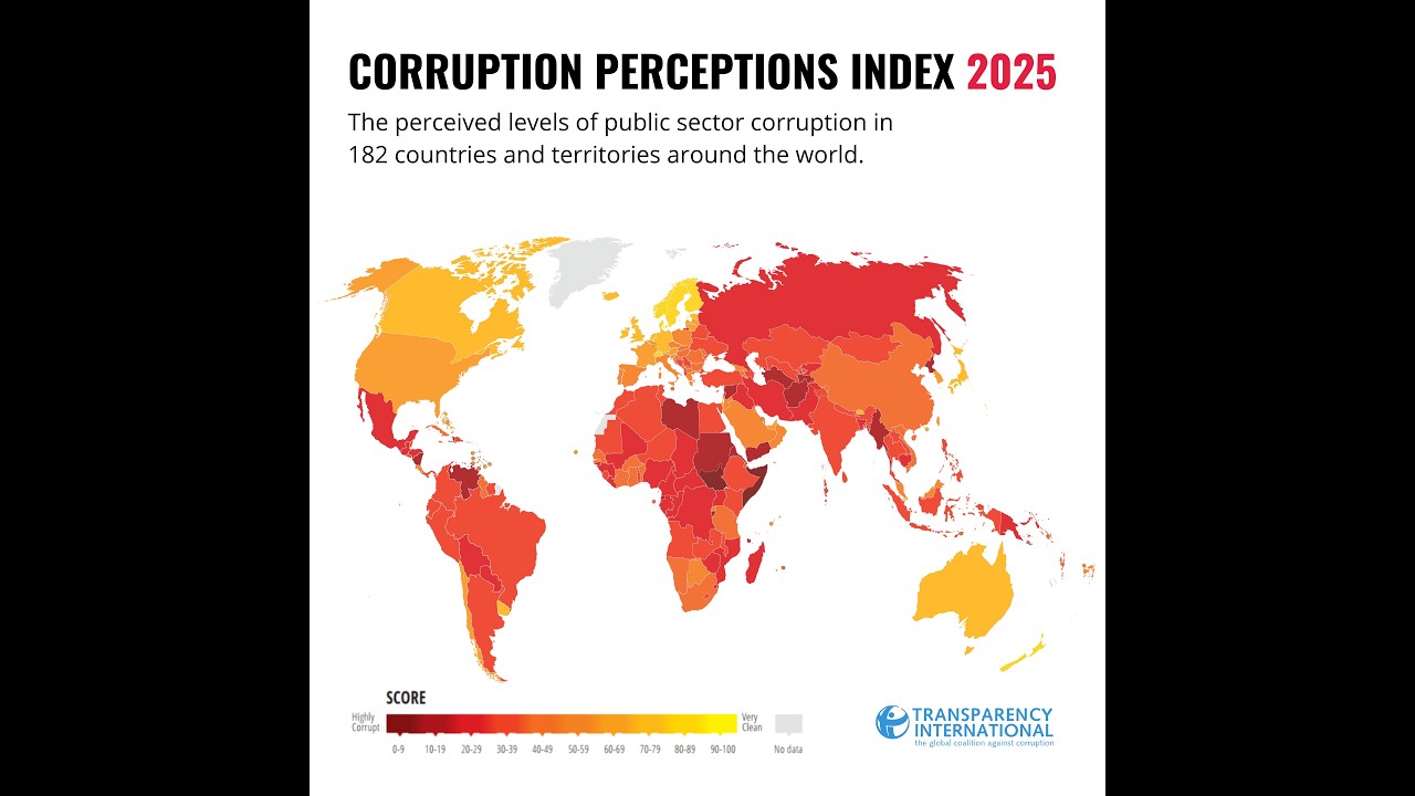 Launch of the 2025 Corruption Perceptions Index (CPI)