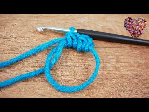 Magic Ring *New Version* Learn to crochet | Crochet in a circle | Easy for beginners