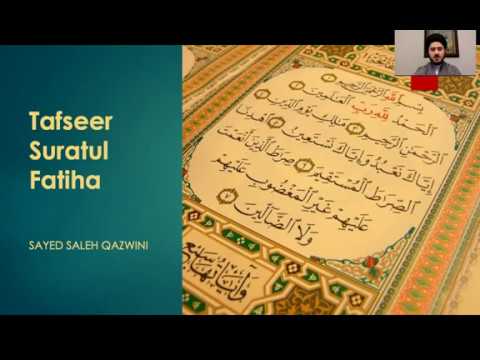⁣3- Tafsir Suratul Fatiha - Sayed Saleh Qazwini