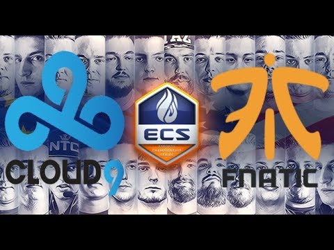 CS:GO - Cloud9 vs Fnatic - ECS Season 5 Finals - Group A Map2 Elimination Match