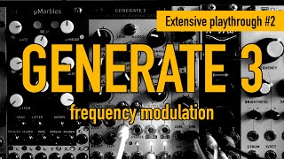 Video thumbnail for GENERATE 3 / extensive playthrough #2 / frequency modulation by BRiES