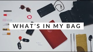 What's ALWAYS In My Bag 2019 | Aja Dang