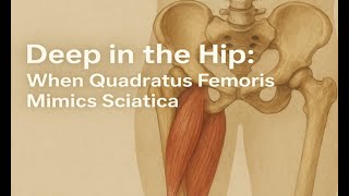 Understanding the Quadratus Femoris – The Overlooked Cause of Deep Hip and Buttock Pain
